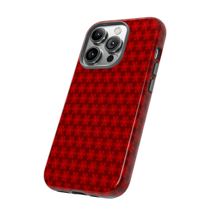 Red V Star Pattern - Tough Cases