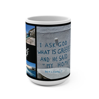 Customized Photo Collage - Mug 15oz