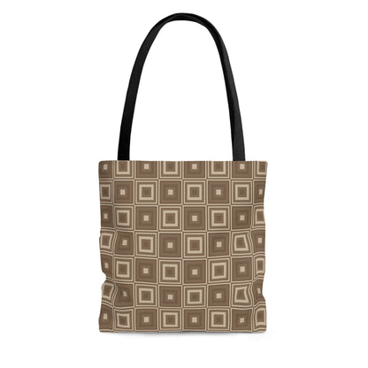 Vanilla - Boy Red Squares - Tote Bag