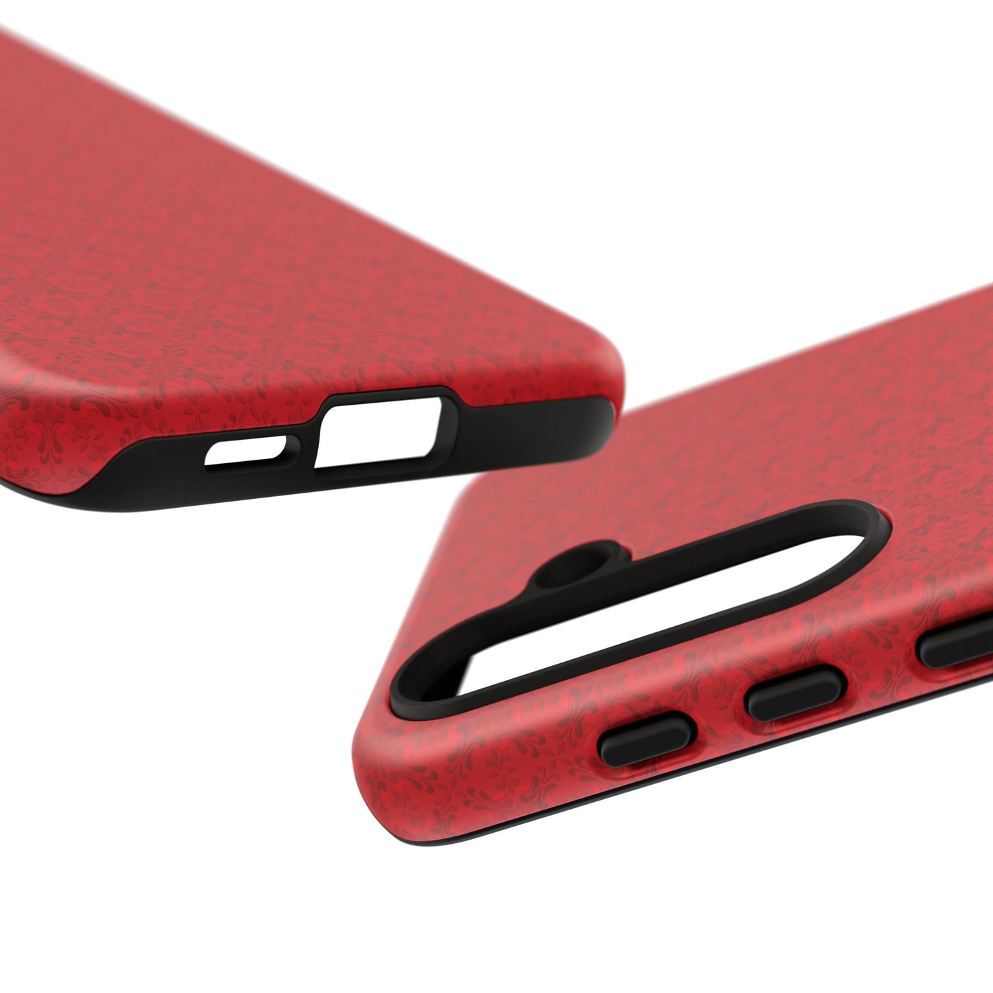 Vibrant Kaleidoscope - Red - Scarlet - Tough Cases