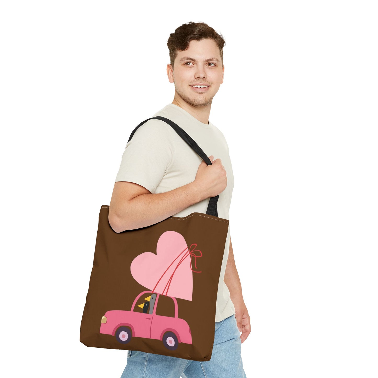 Ducks delivering a LOT of love - Pullman Brown 643b13 - Tote Bag