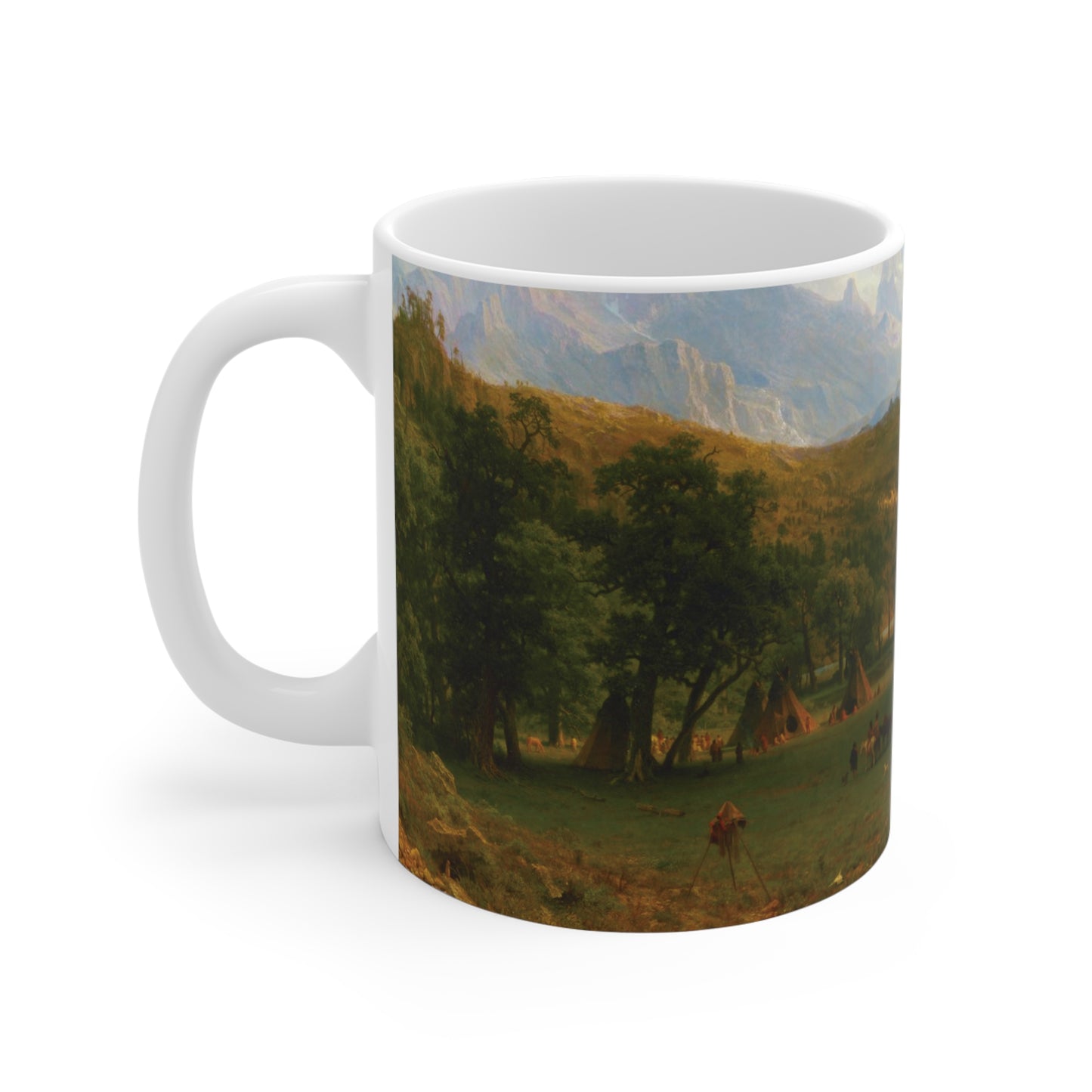 Albert Bierstadt - The Rocky Mountains - Lander's Peak - Mug 11oz