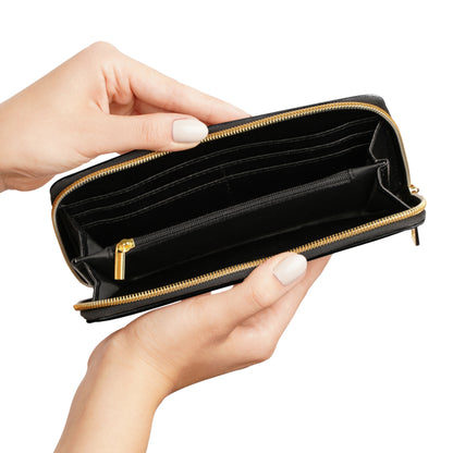 That is a LOT of ducks - Black 000000 - Zipper Wallet