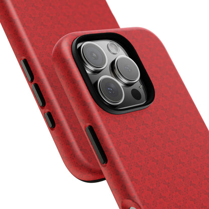 Vibrant Kaleidoscope - Red - Scarlet - Tough Cases