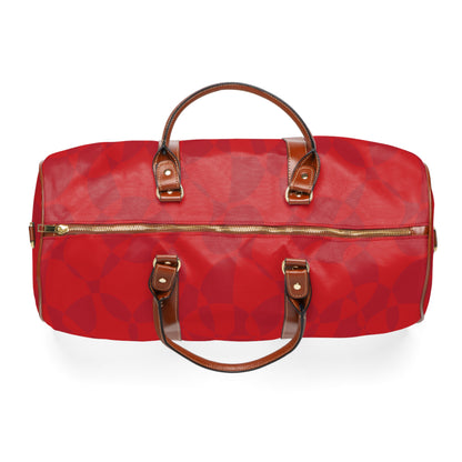 Scarlet Symphony - Fire Engine Red - Waterproof Travel Bag