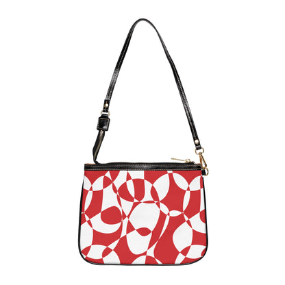 Scarlet Symphony - White - Small Shoulder Bag