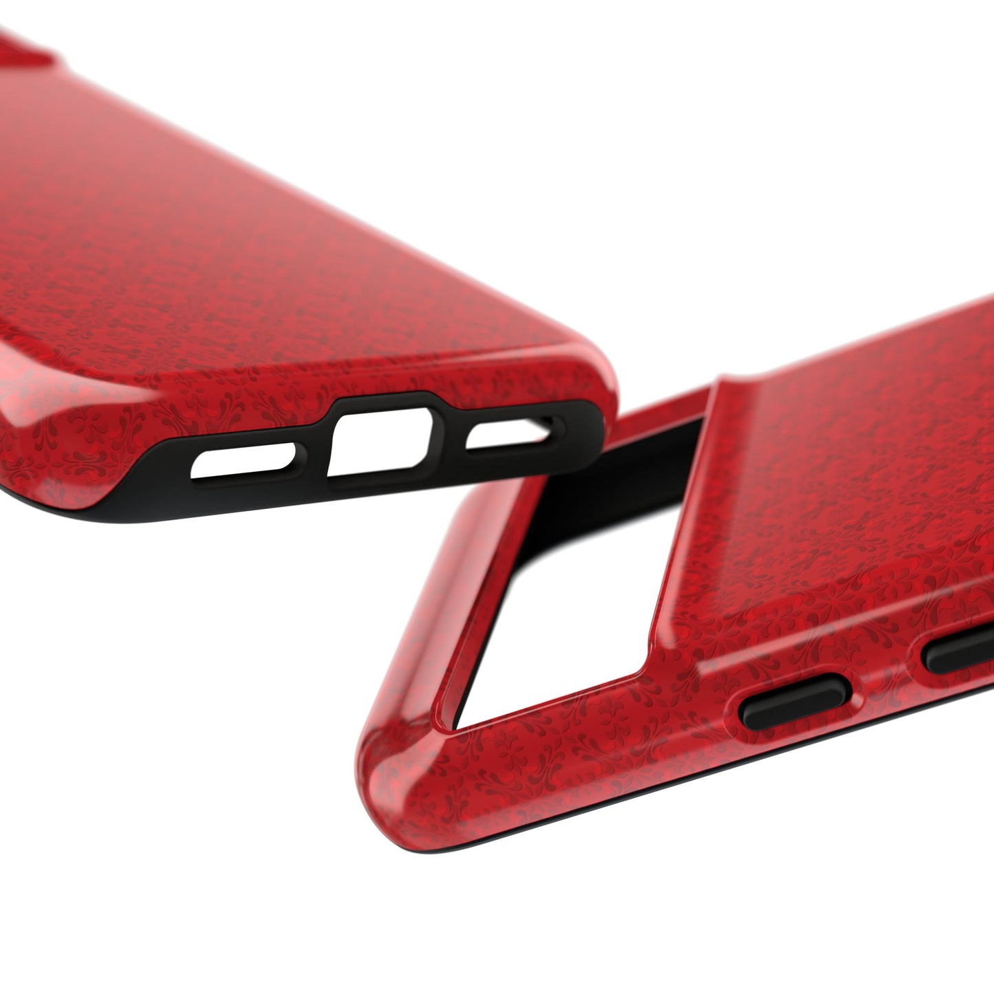 Vibrant Kaleidoscope - Red - Scarlet - Tough Cases