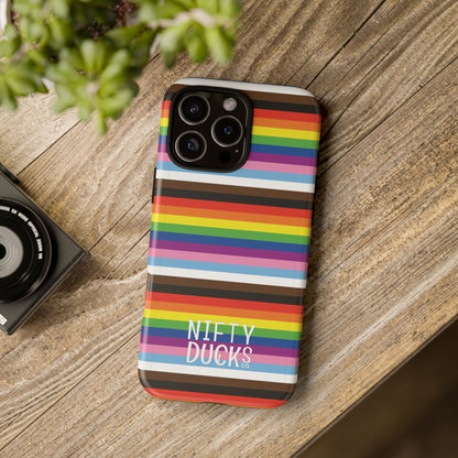 Pride - Stripes - Logo - Tough Cases