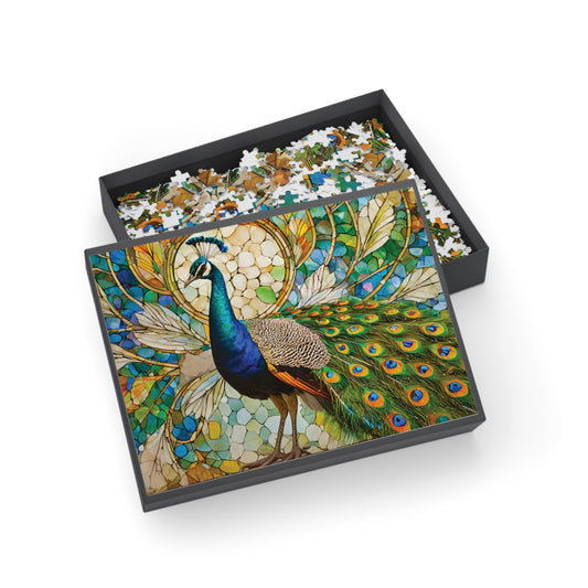 Peacock2 - Puzzle (500, 1000-Piece)