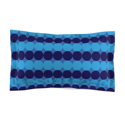 Blueberry Bliss - Azure 0080FF - Microfiber Pillow Sham