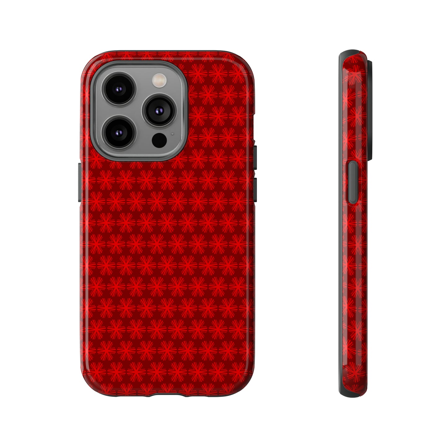 Red V Star Pattern - Tough Cases