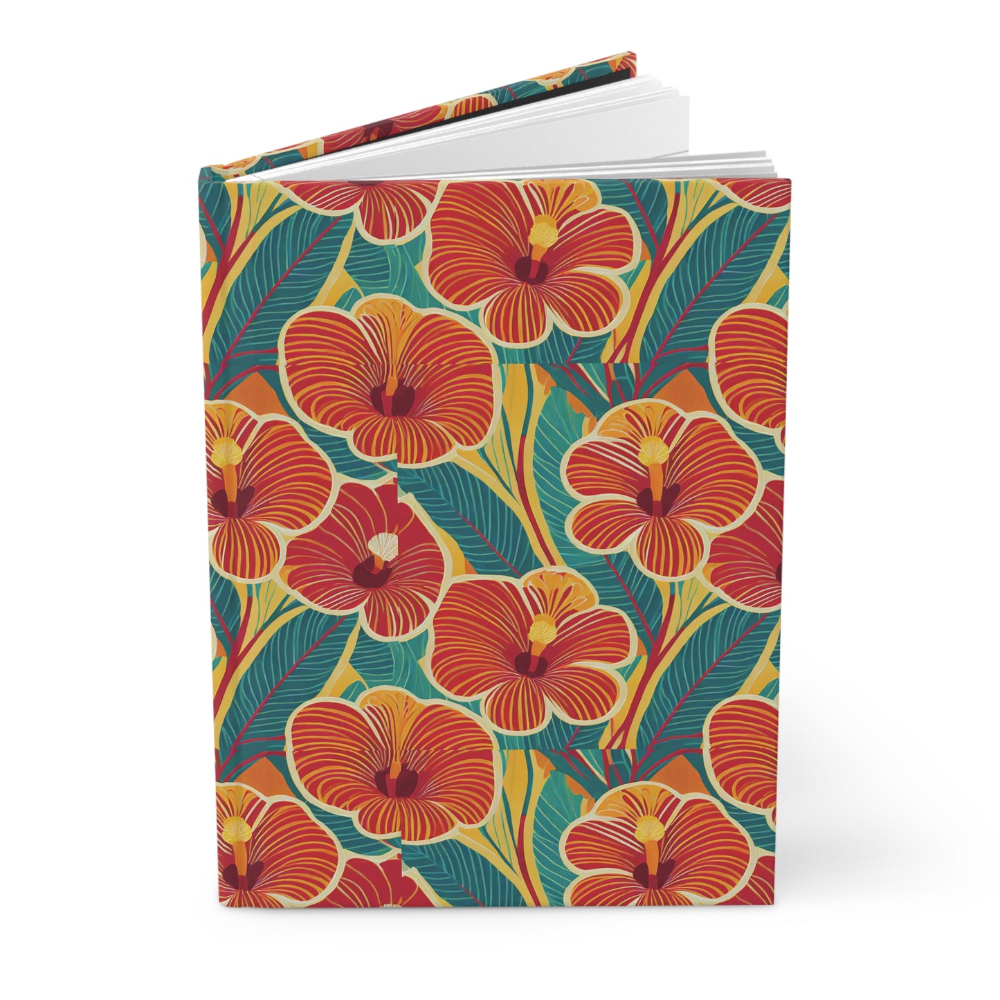 Hibiscus1 - Hardcover Journal Matte