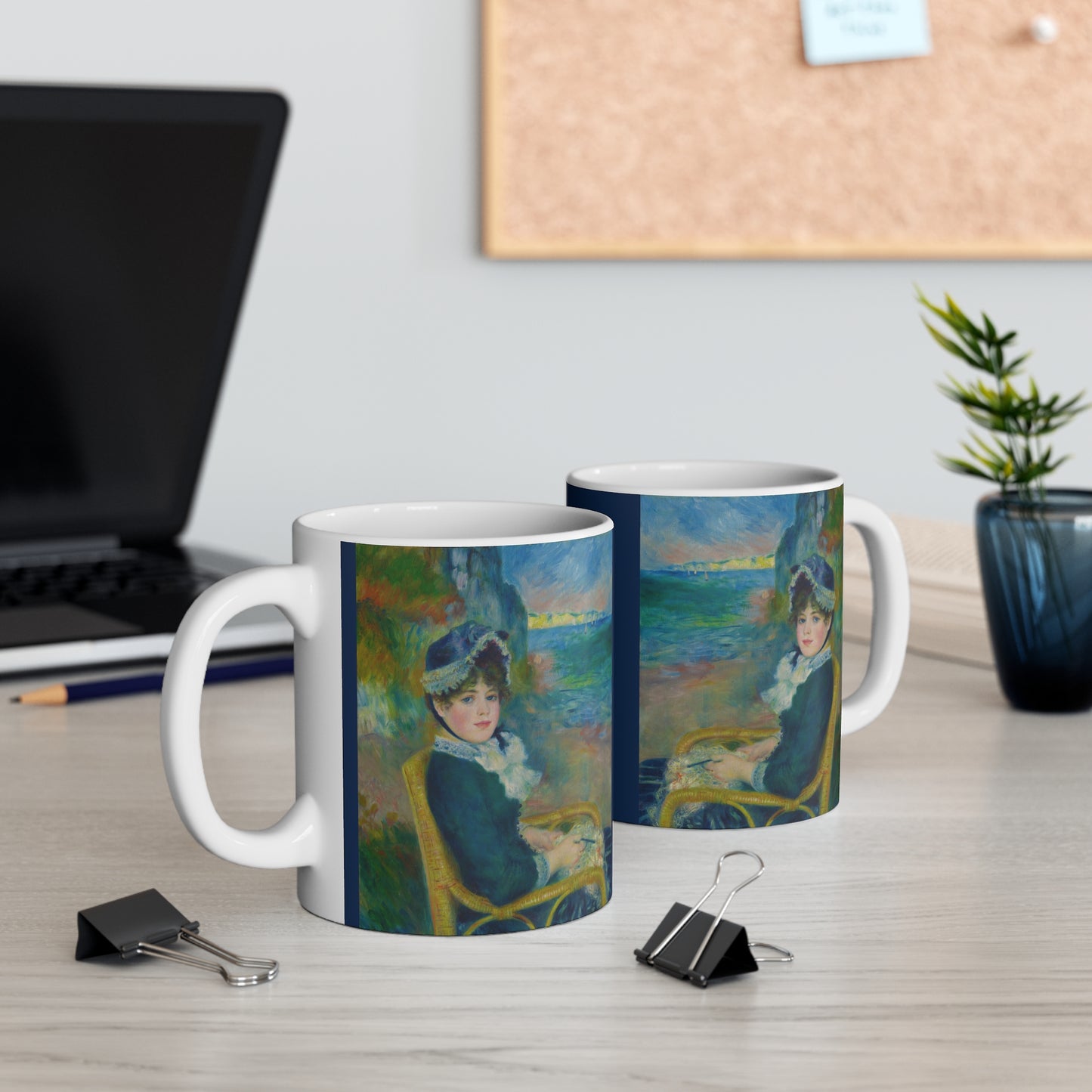 By the Sea - Auguste Renoir - Mug 11oz