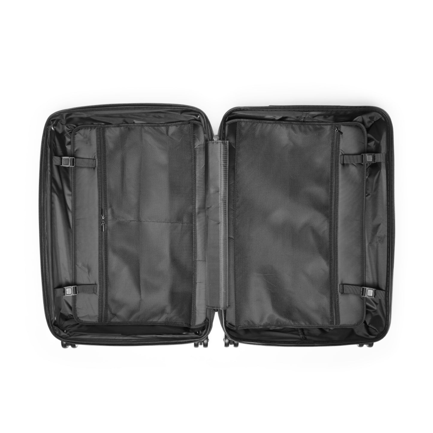 Gold Leaves - Black - Suitcases