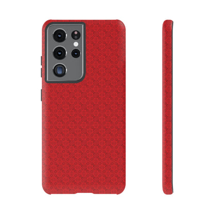 Vibrant Kaleidoscope - Red - Scarlet - Tough Cases