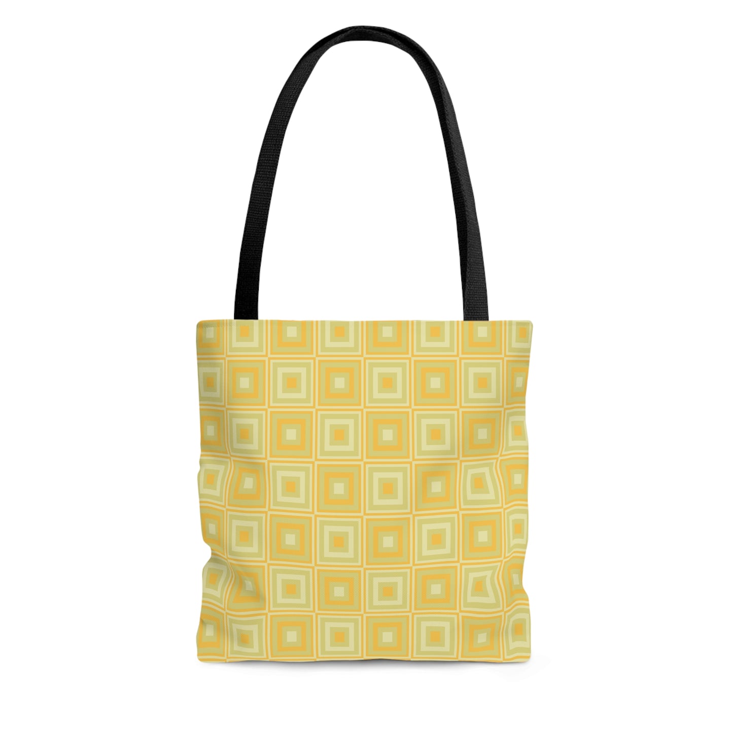 Maize - Medium Champagne Squares - Tote Bag