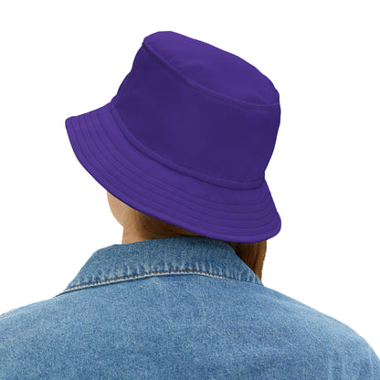 Nifty Ducks Co -  Logo - Purple Heart 5412AB - Bucket Hat (AOP)