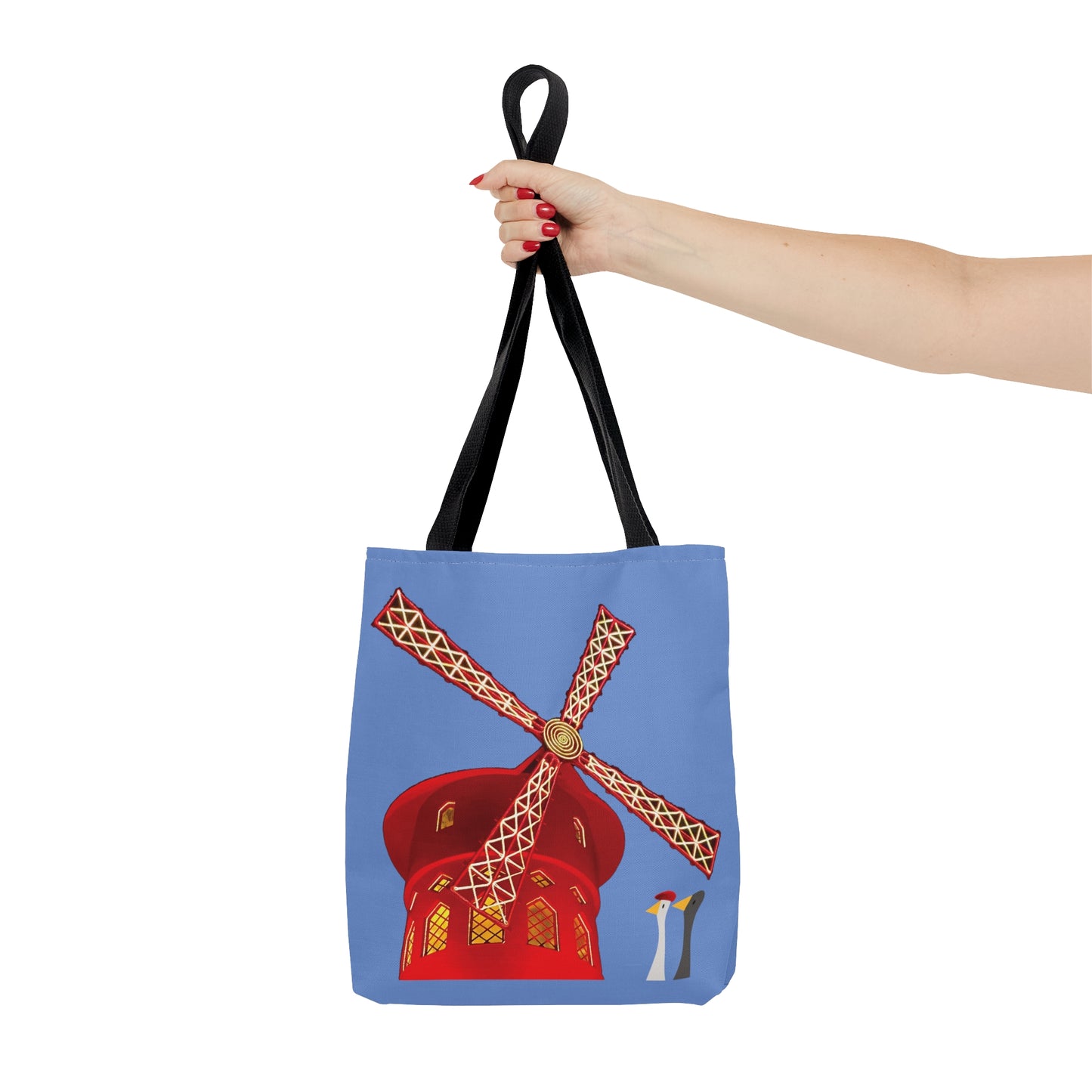 Ducks Visit Moulin Rouge - Fennel Flower 74a6ff - Tote Bag