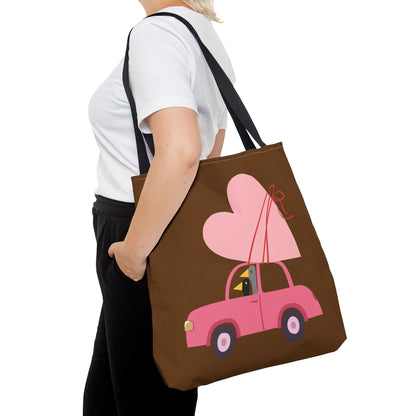 Ducks delivering a LOT of love - Pullman Brown 643b13 - Tote Bag