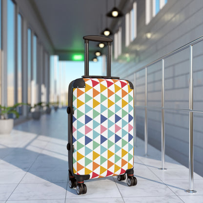 Colorful Triangles - Suitcase