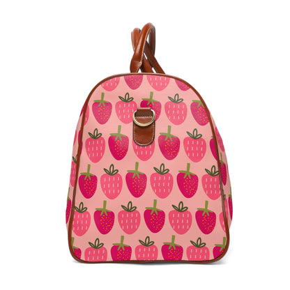 Sweet as a strawberry - Waterproof Travel Bag