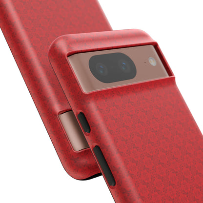 Vibrant Kaleidoscope - Red - Scarlet - Tough Cases