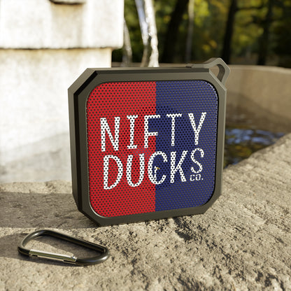 Nifty Ducks Co Logo - Blackwater Outdoor Bluetooth Speaker