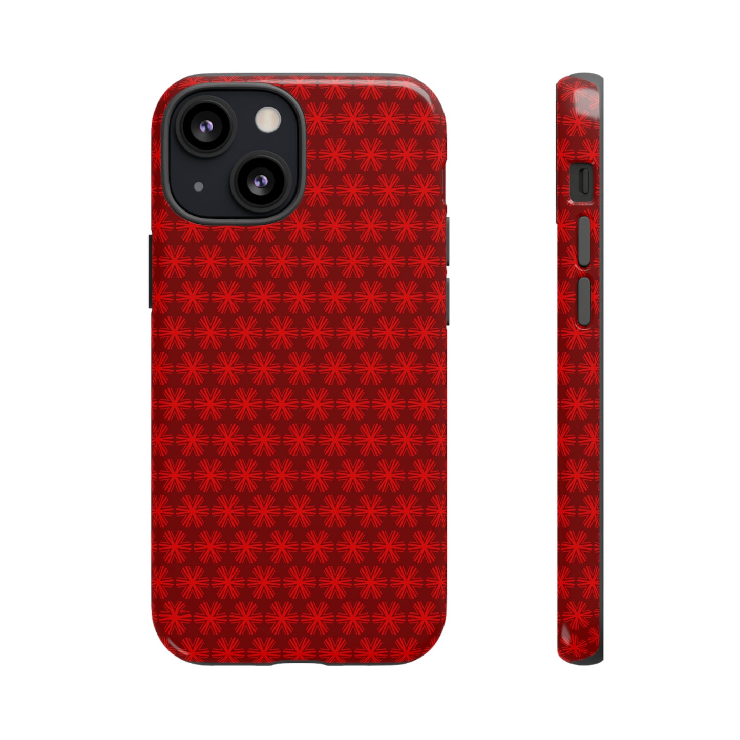 Red V Star Pattern - Tough Cases