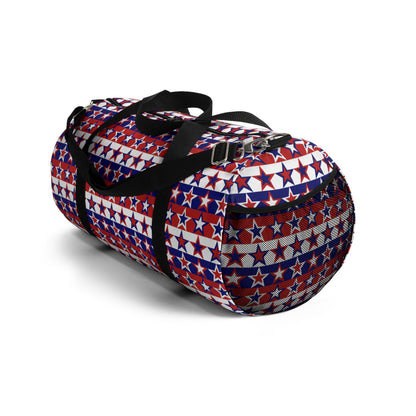 Red White and Blue Stars - Stripes - Duffel Bag
