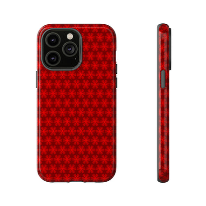 Red V Star Pattern - Tough Cases