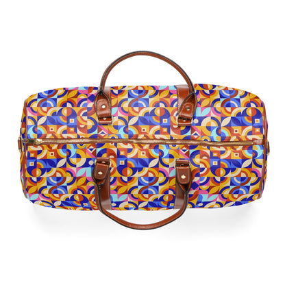 Bold Geometric print - Waterproof Travel Bag