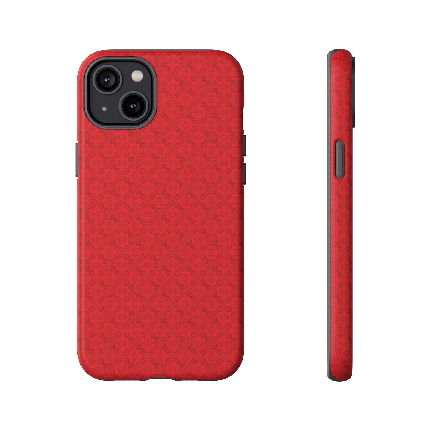 Vibrant Kaleidoscope - Red - Scarlet - Tough Cases