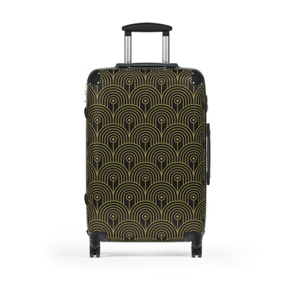 Art Deco 10 - Black 000000 - Suitcase