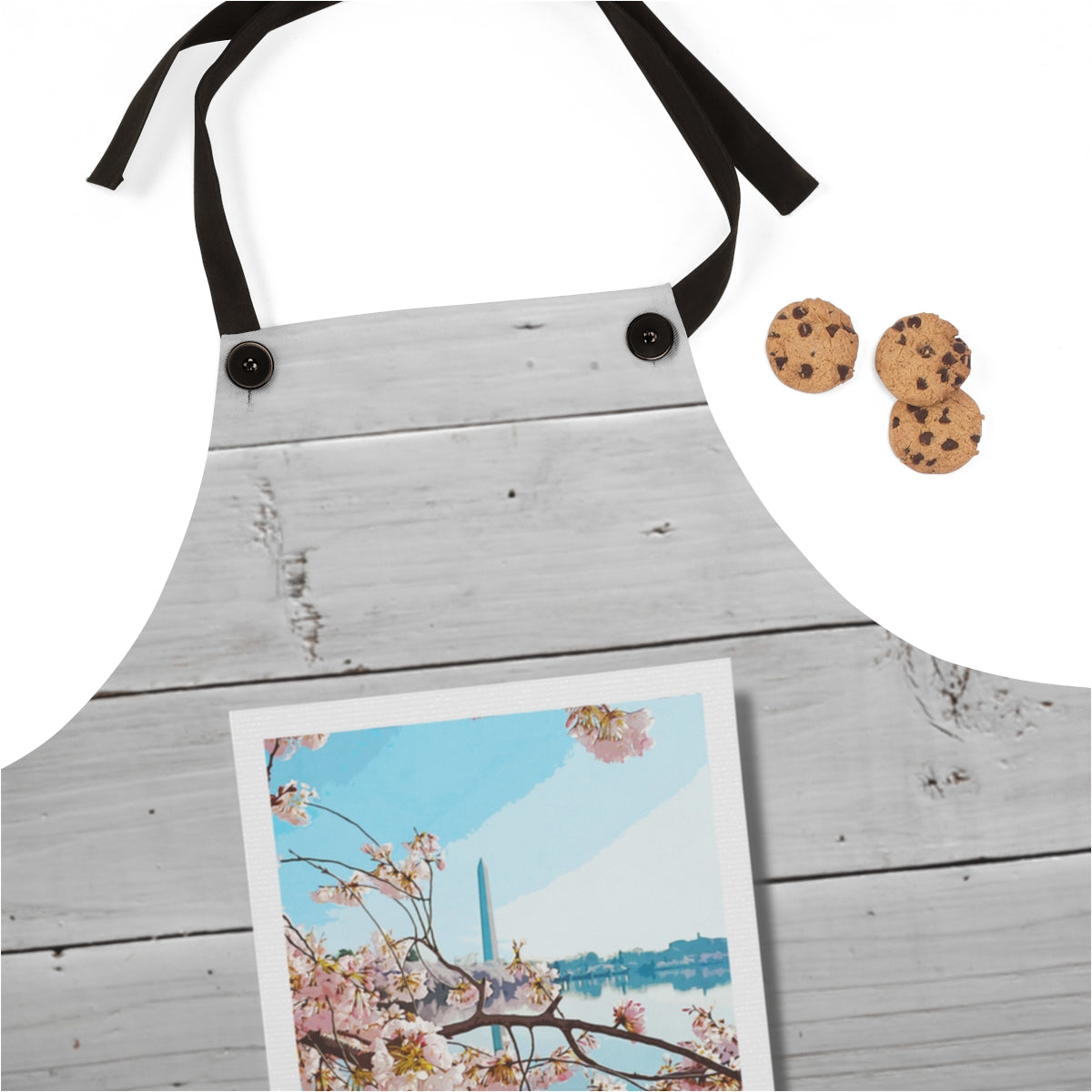 Instant Photo - Tidal Basin Cherry Trees - Apron