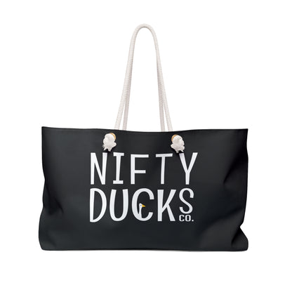 Nifty Ducks Co. Logo2  - Weekender Bag