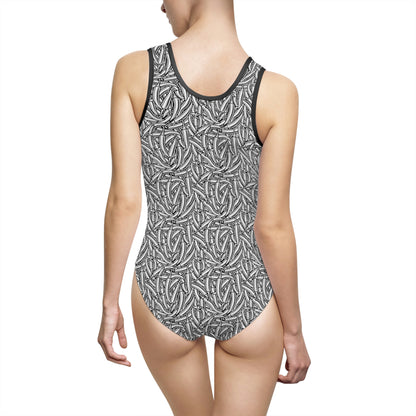 Add a little heat to the beach - Women's Classic One-Piece Swimsuit