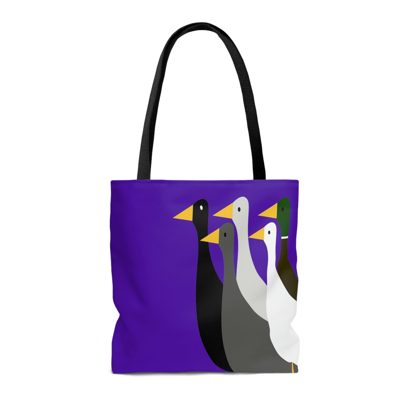 Take the ducks with you - Purple Heart 5412AB  - Tote Bag