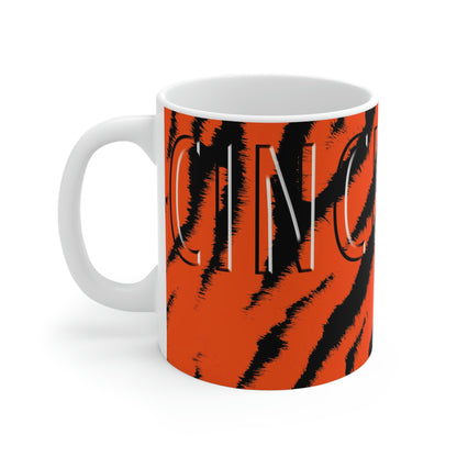 Bengal stripes - Cincinnati - Mug 11oz