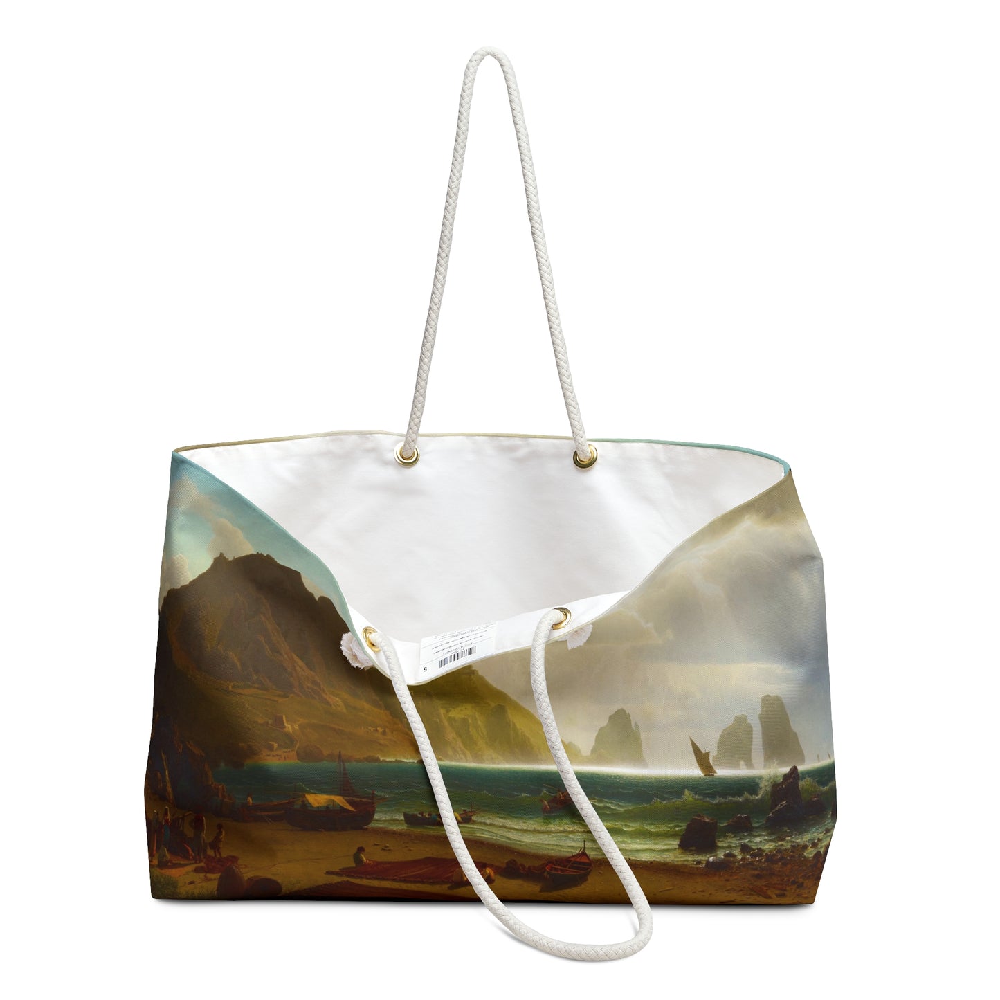 Albert Bierstadt - The Marina Piccola, Capri, 1859 - Weekender Bag