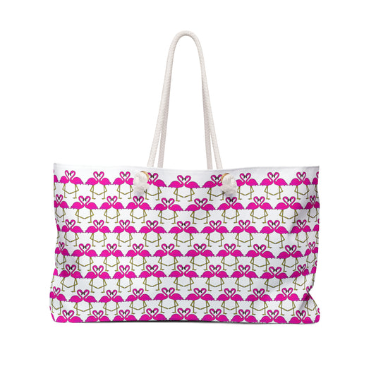 Kissing Flamingos - Weekender Bag