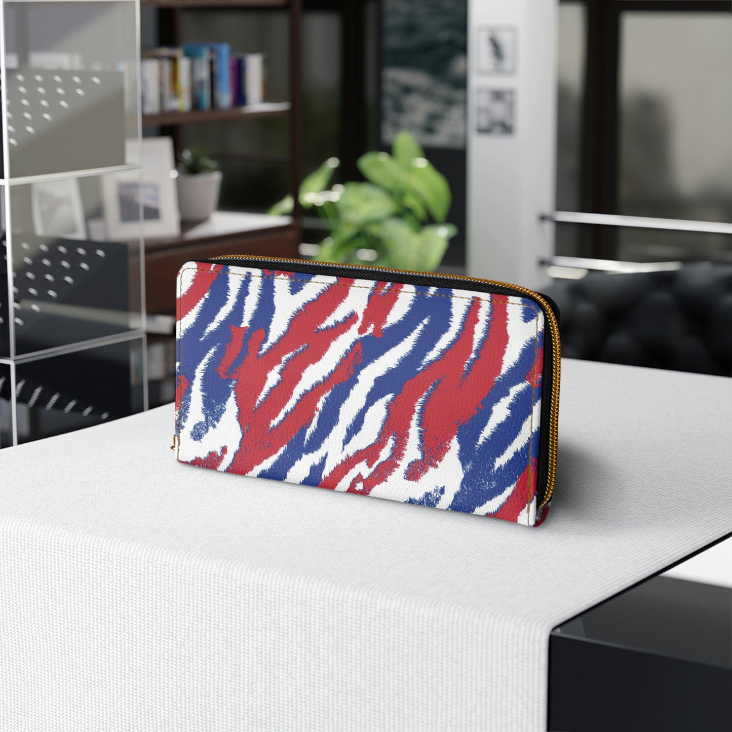 Red White and Blue - Zipper Wallet