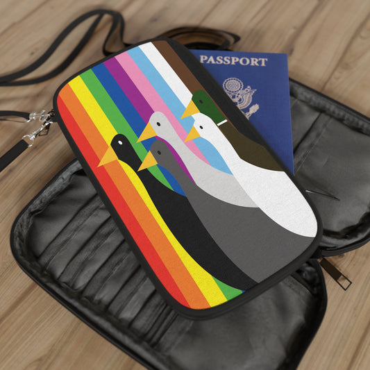 Take the ducks with you - Pride - Passport Wallet