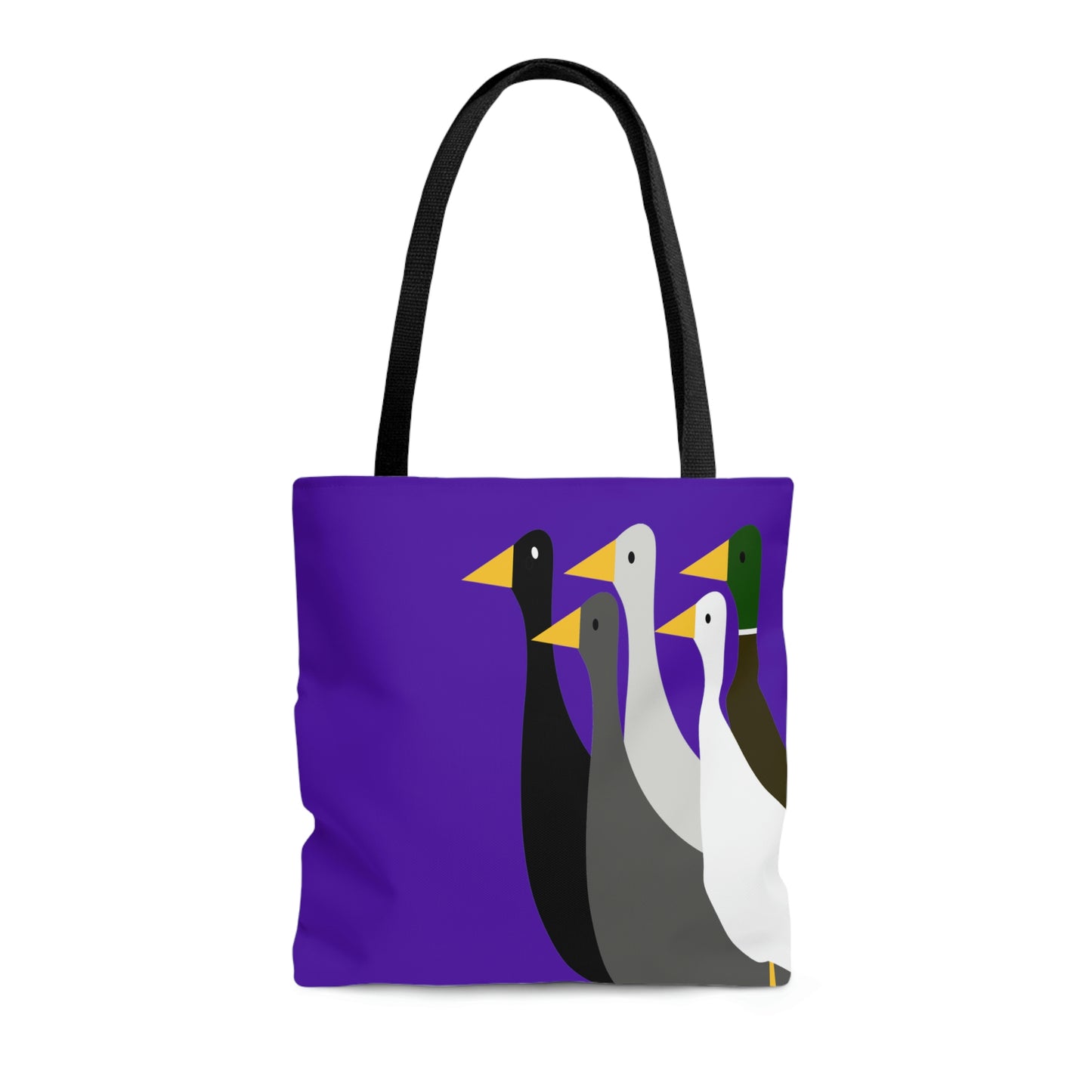 Take the ducks with you - Purple Heart 5412AB  - Tote Bag