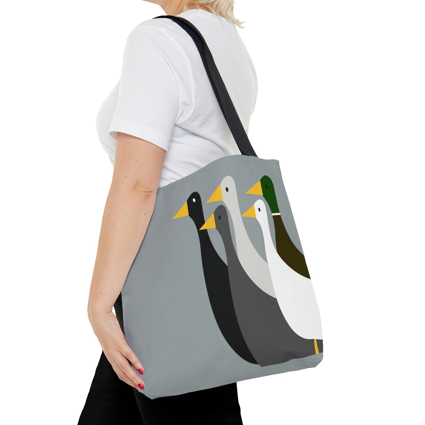 Take the ducks with you - Gull Gray a5acaf  - Tote Bag