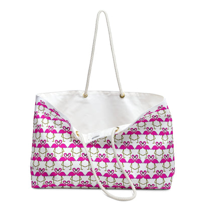 Kissing Flamingos - Weekender Bag