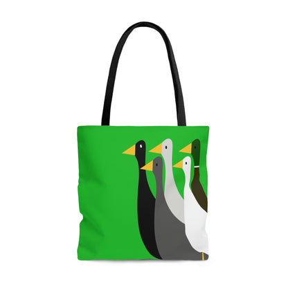 Take the ducks with you - Lime Green 21C12E  - Tote Bag