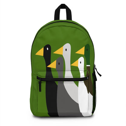 Bring the Ducks with you - green - Backpack