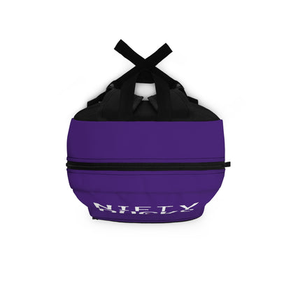Nifty Ducks Co. Logo2 - purple - Backpack