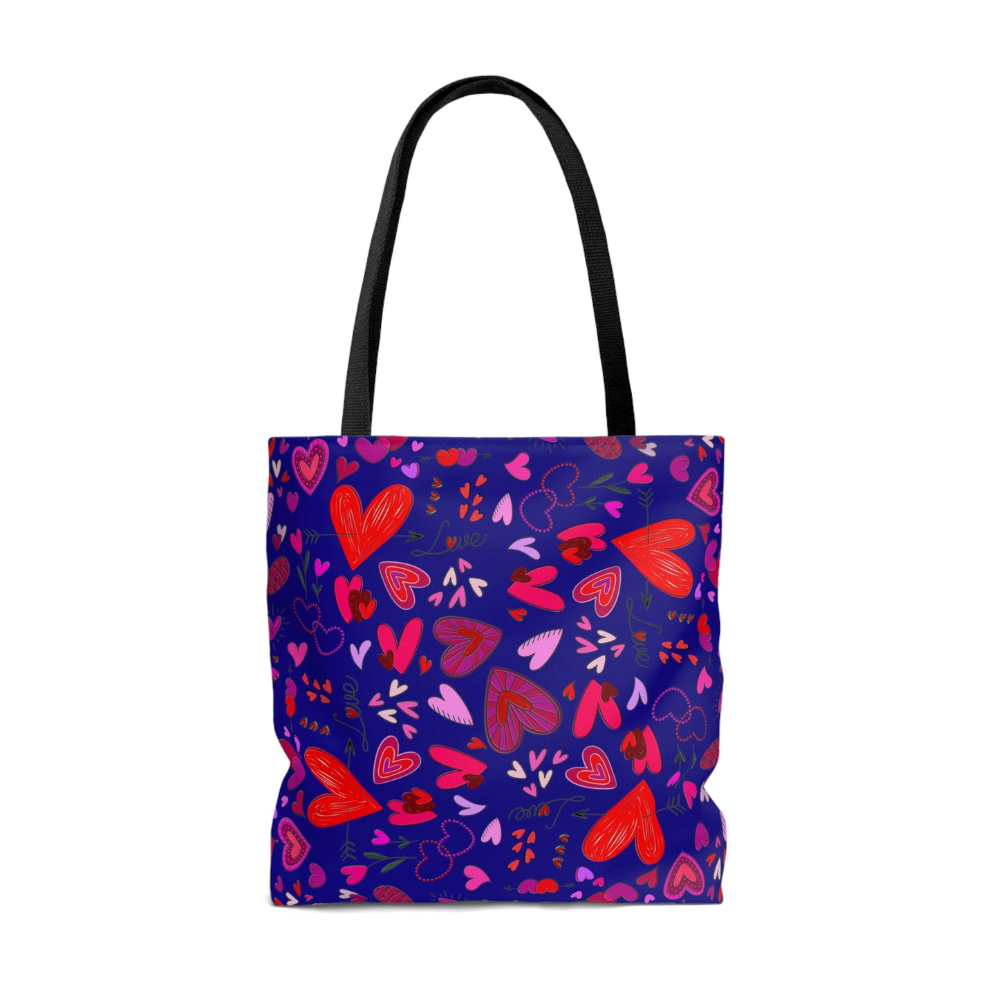 Heart Doodles - Ultramarine 160987 - Tote Bag