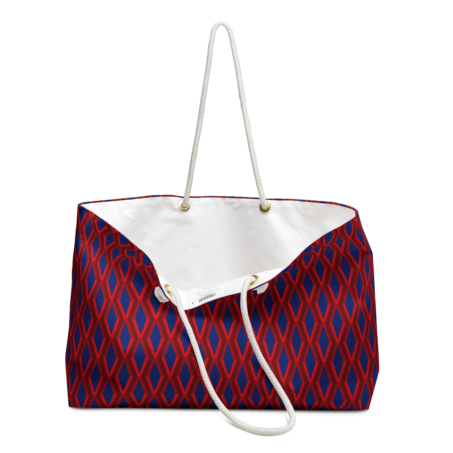 Diamond Geometric pattern2 - 002a73 - Weekender Bag